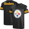 FOCO Men's Official NFL Primary Logo Game Day V-Neck Top - Performance