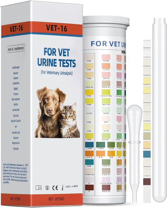 Pawfly UTI Test Strips - 16 Parameters