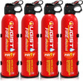 Fire Extinguisher for Vehicle & Home 620ml 4 Count - Compact