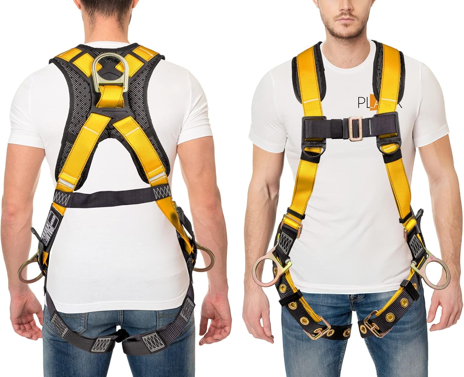 Palmer Safety Full Body Harness with 5 Point Adjustment Features