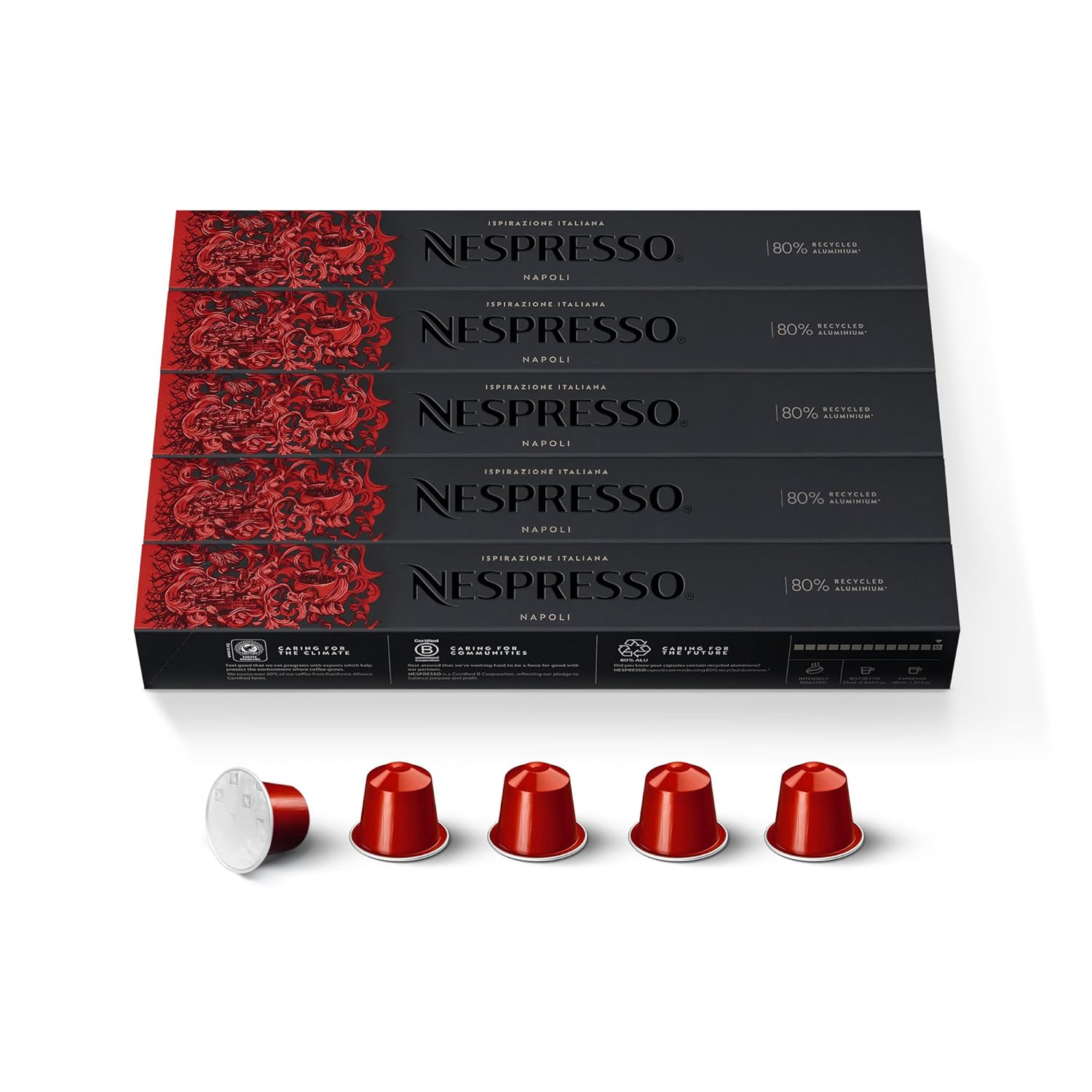 Nespresso Ispirazione Napoli 50 Dark Roast Pods