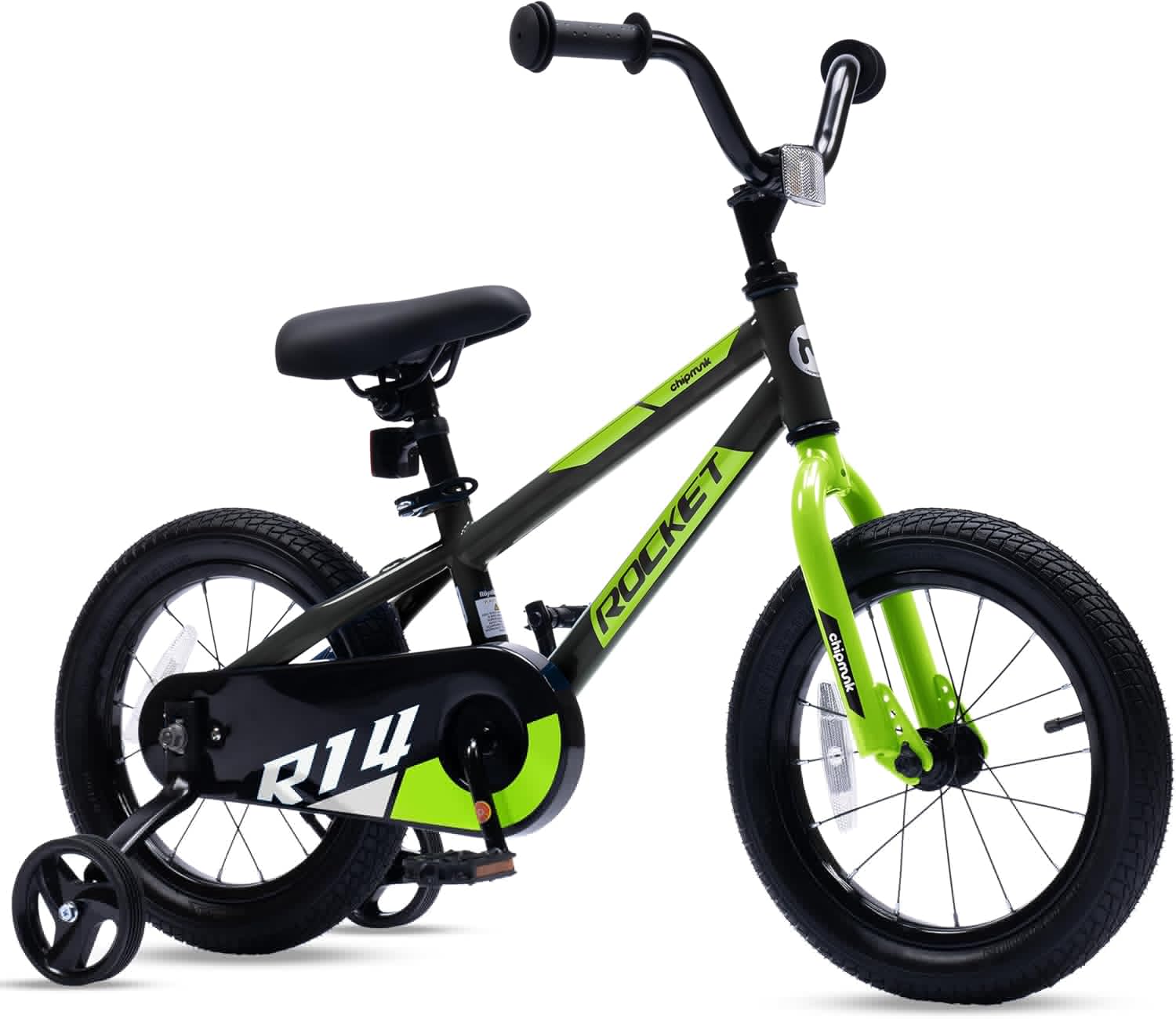 Chipmunk Kids Bike for Beginners Ages 3-11, 12-18 Inch Wheels