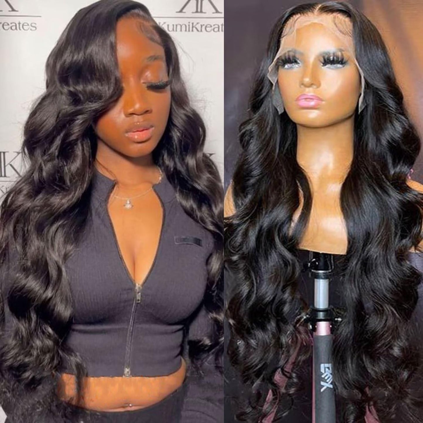 Lemoda 13x6 Lace Frontal Wig 20Inch Body Wave 210% Density