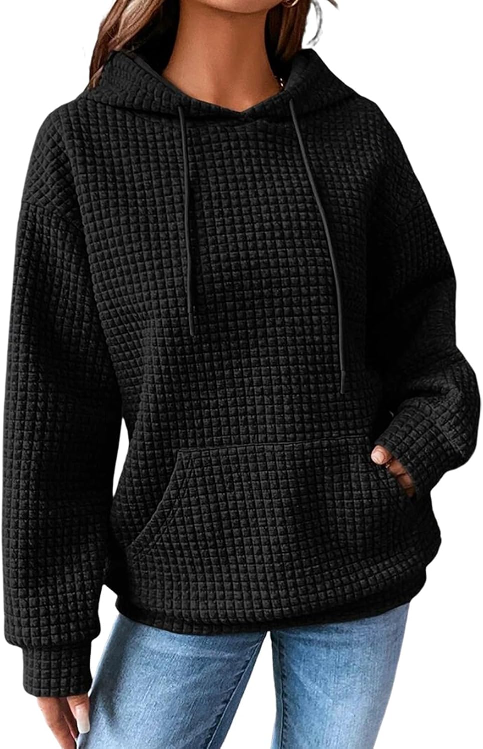 SHEWIN Womens Hoodies Casual Long Sleeve Pullover Tops