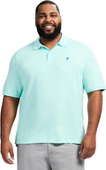 Men's Big & Tall Advantage Performance Polo - Breathable Cotton Blend