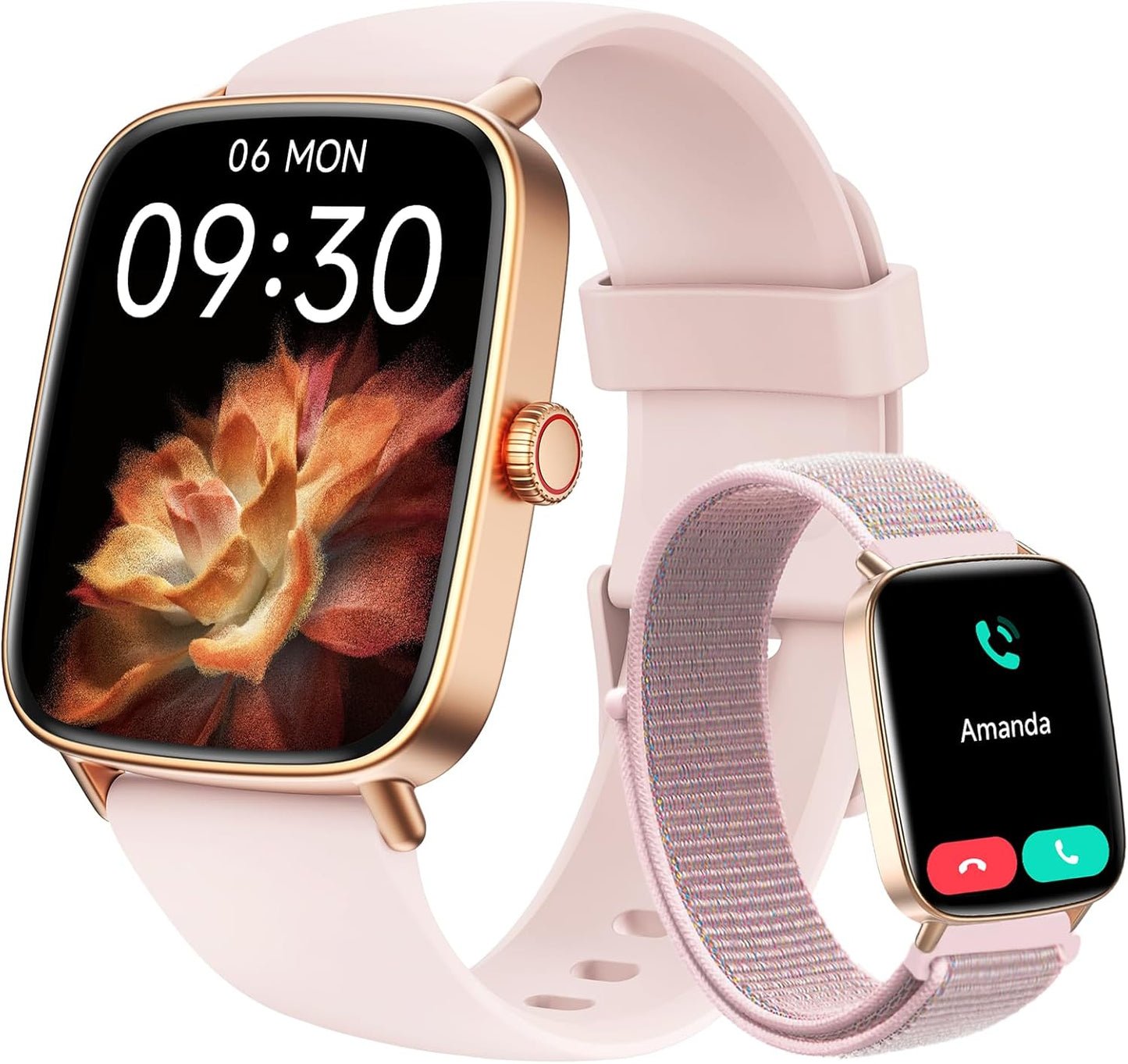 Tensky Smart Watch for Women/Men with 1.85in Touch Screen
