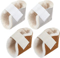 Heel Protector Boot Sheepskin Pads - Comfort and Pressure Relief