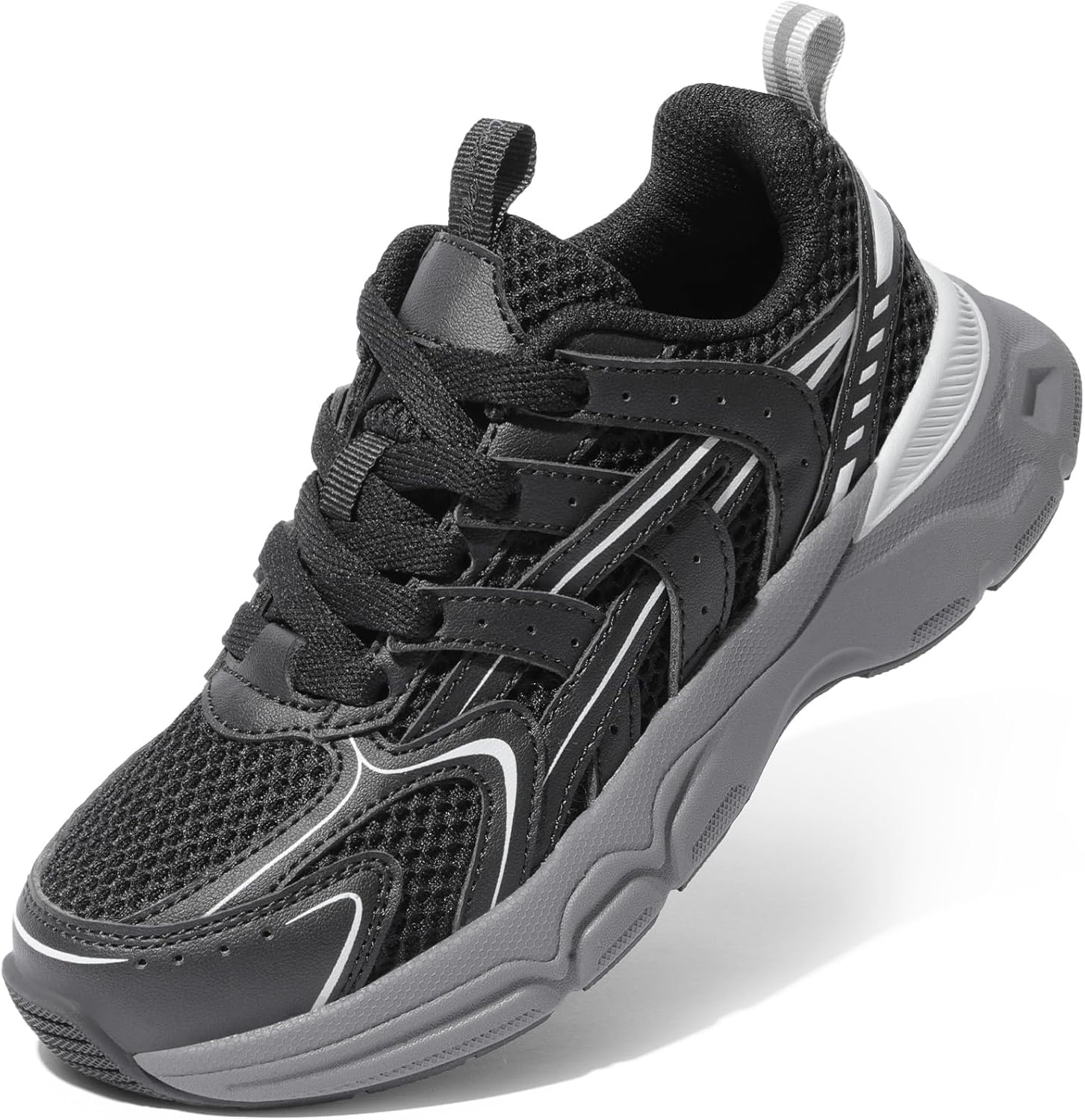 DREAM PAIRS Kids Sneakers Lightweight Breathable Running Shoes