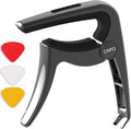Guitar Capo for Acoustic and Electric Guitars - 3 in 1 Gunmetal Capo
