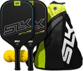Selkirk SLK Atlas Raw Carbon Fiber Pickleball Set - Midweight Control