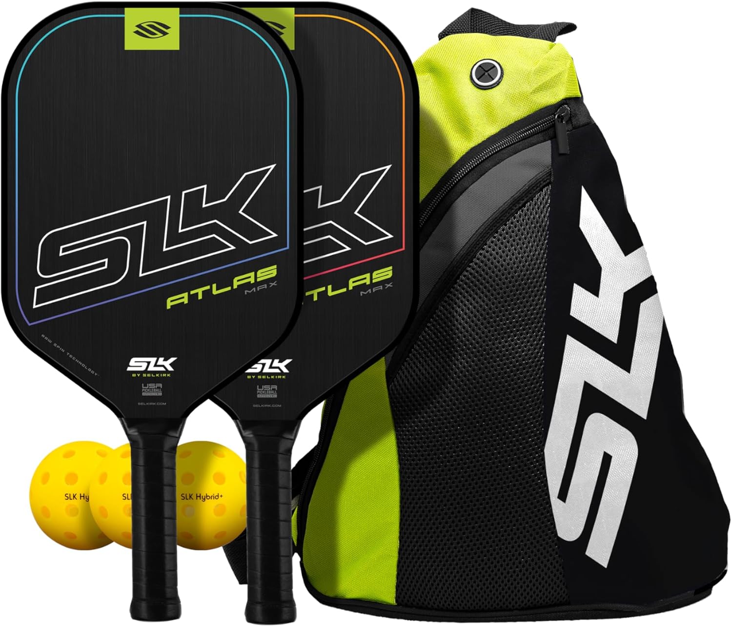 SLK Pickleball Paddles Set of 2 for Ultimate Performance