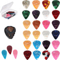 Colorful Non-Slip Guitar Picks Set with Case - Ptwola
