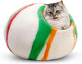 Woolygon Premium Felt Cat Cave Bed - Cozy Foldable Cat Hideaway
