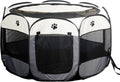 Portable Pet Playpen Foldable Pet Exercise Pen - Travel Ready