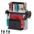 Switch Games Organizer Station with Controller Charger - Tears