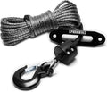 Synthetic Winch Rope Kit 1/4in x 50ft - 10000LBS Strength