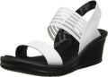 Skechers Women's Rumblers Sci fi Casual Wedge Slide Sandals