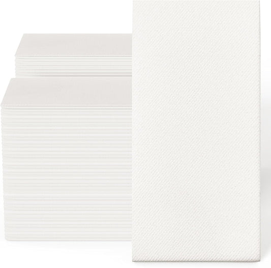 JOLLY CHEF 200-Pack Soft & Absorbent Disposable Guest Towels - Ideal for Kitchen, Parties & Weddings!