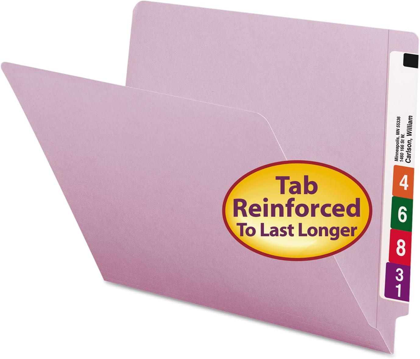 Smead End Tab File Folder for Efficient Shelf Filing Needs