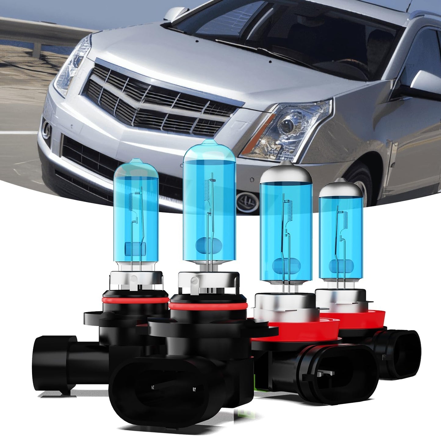 High-Performance Halogen Headlights for 2010-2016 Cadillac SRX