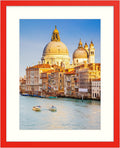20x24 Picture Frame Red Solid Wood - Fits 16x20 with Mat