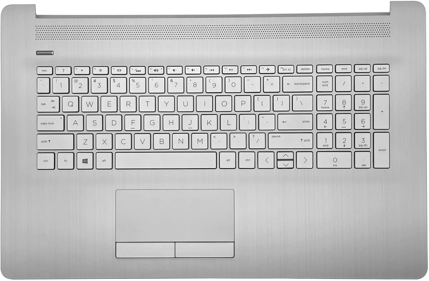 Replacement Upper Case Palmrest for HP 17 Series Laptops