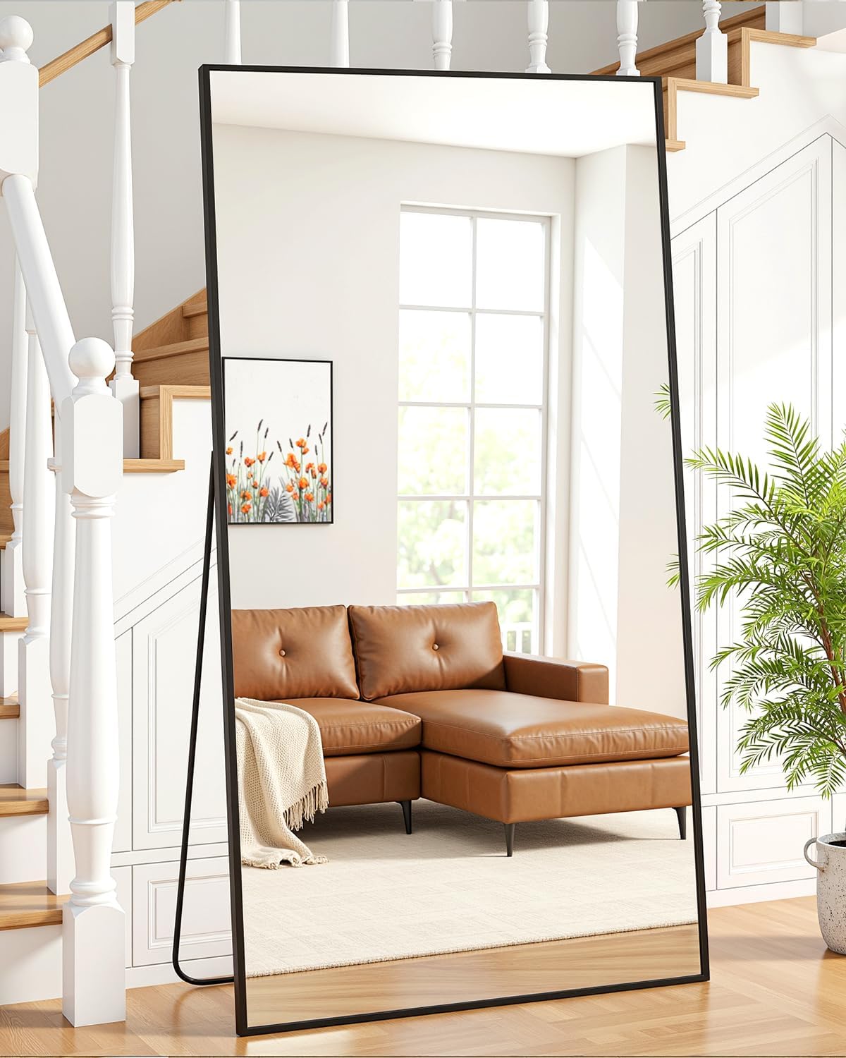 Suidia Full Length Mirror 76x34 Freestanding Stylish Design