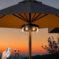 Umbrella Lights Outdoor Patio Rechargeable Cordless with Dimmer - Warm