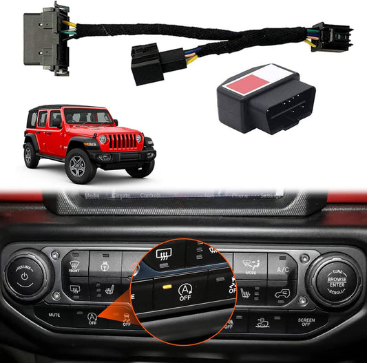 Auto Start Stop Eliminator for 2018-2024 Jeep Wrangler JL JLU