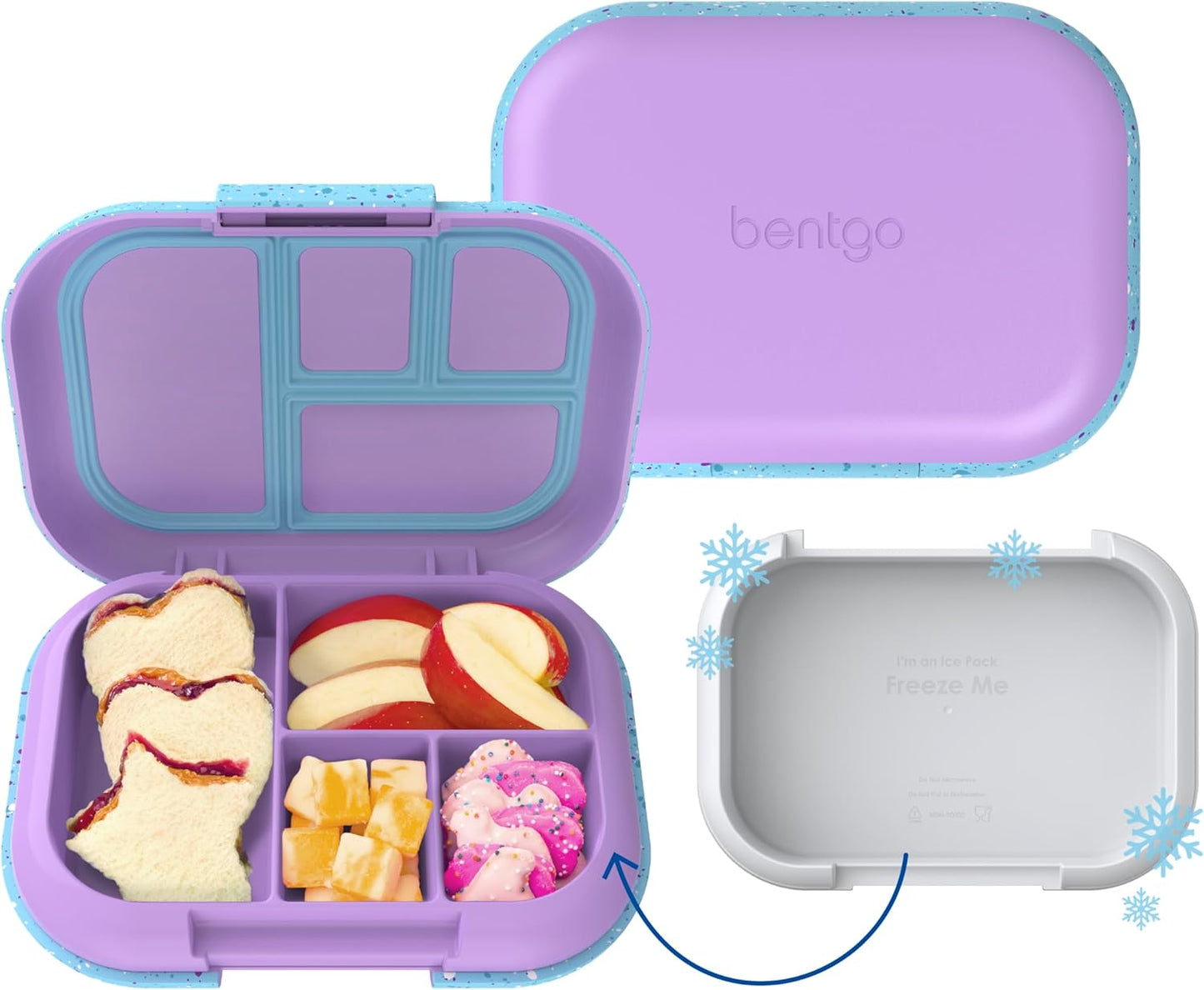 Bentgo Chill Kids Lunch Box with Built-In Ice Pack for Fresh Meals