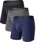Separatec Mens Underwear with Pouch Boxer Briefs - Breathable