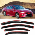 Side Window Visor Vent Deflectors for 2018-2024 Toyota Camry - 4pc
