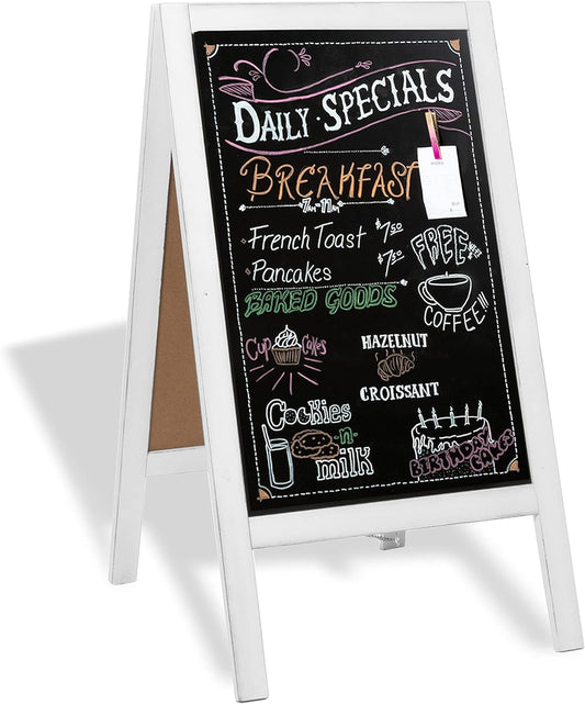 Magnetic Sidewalk Chalkboard Sign for Business & Weddings