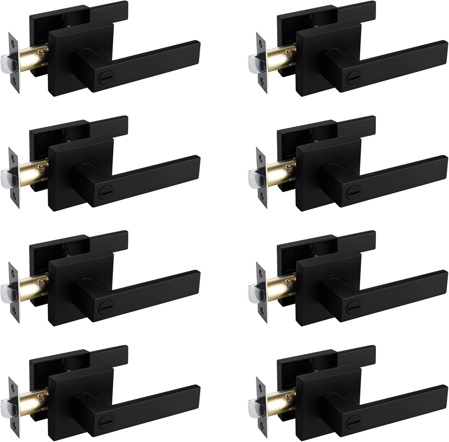 NEWBANG Solid Privacy Door Lever Handle for Enhanced Security