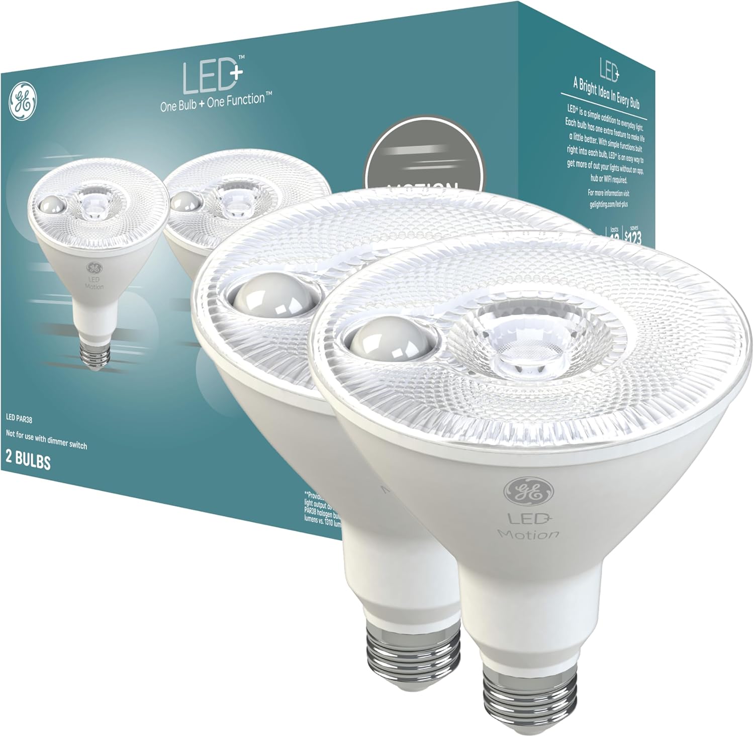 GE LED+ Motion Sensor Outdoor Security Floodlight Bulbs Review