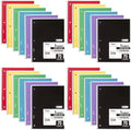 Mead Spiral Notebook 1-Subject Wide Ruled 24 Pack - Classroom