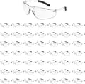 Safety Glasses for Men Women ANSI Z87.1 Safety Glasses Bulk - 50 Pairs