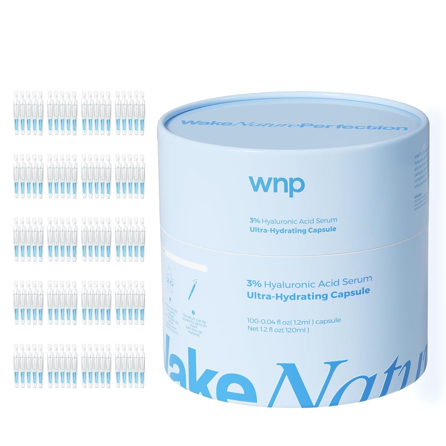 WNP Hyaluronic Acid Serum 3% for Intense Hydration & Repair