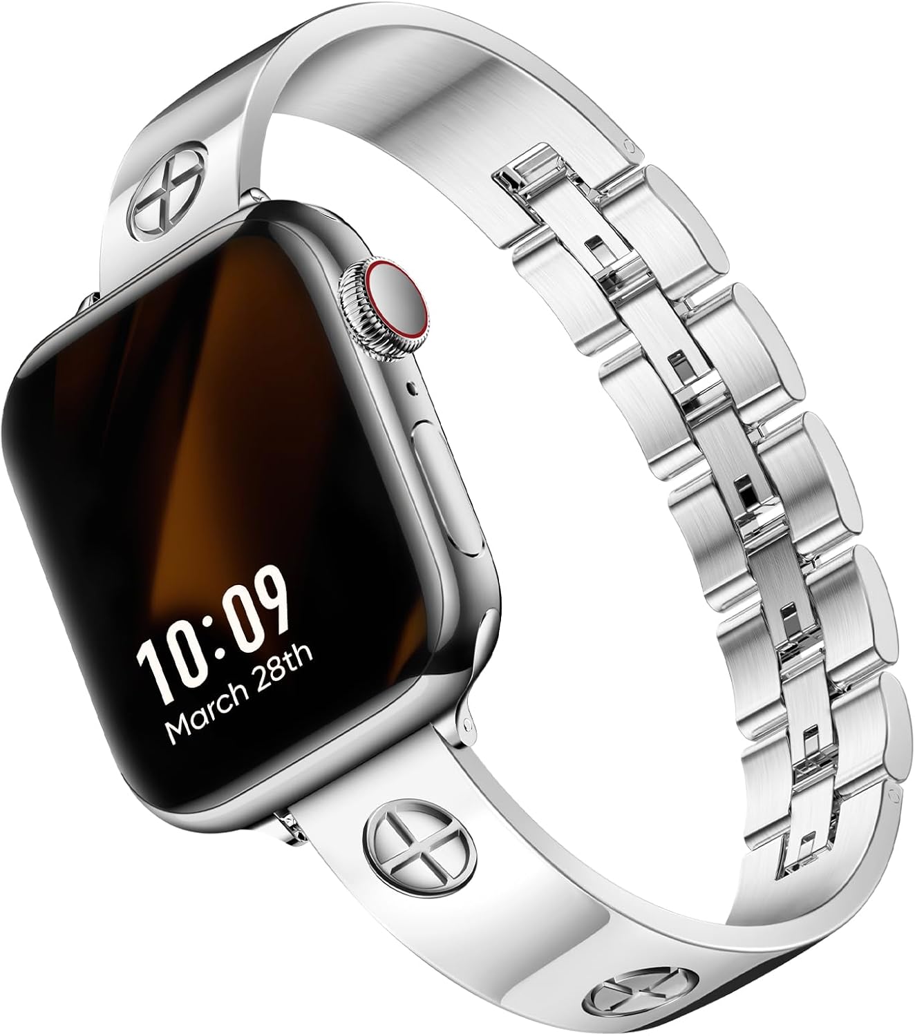 Missair Stainless Steel Apple Watch Band for All Models 38mm 49mm