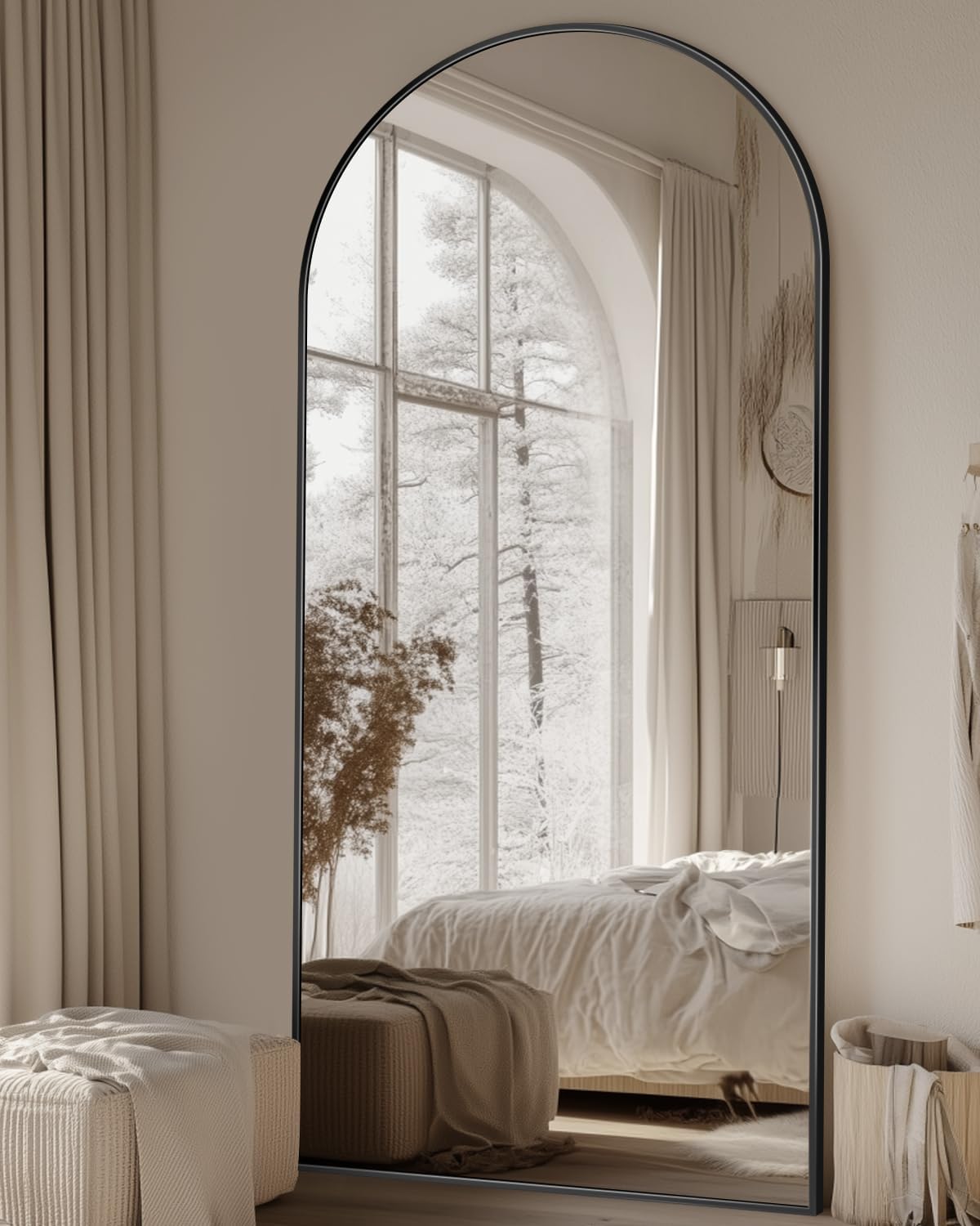Suidia Arched Full Length Mirror - Stylish and Functional Design