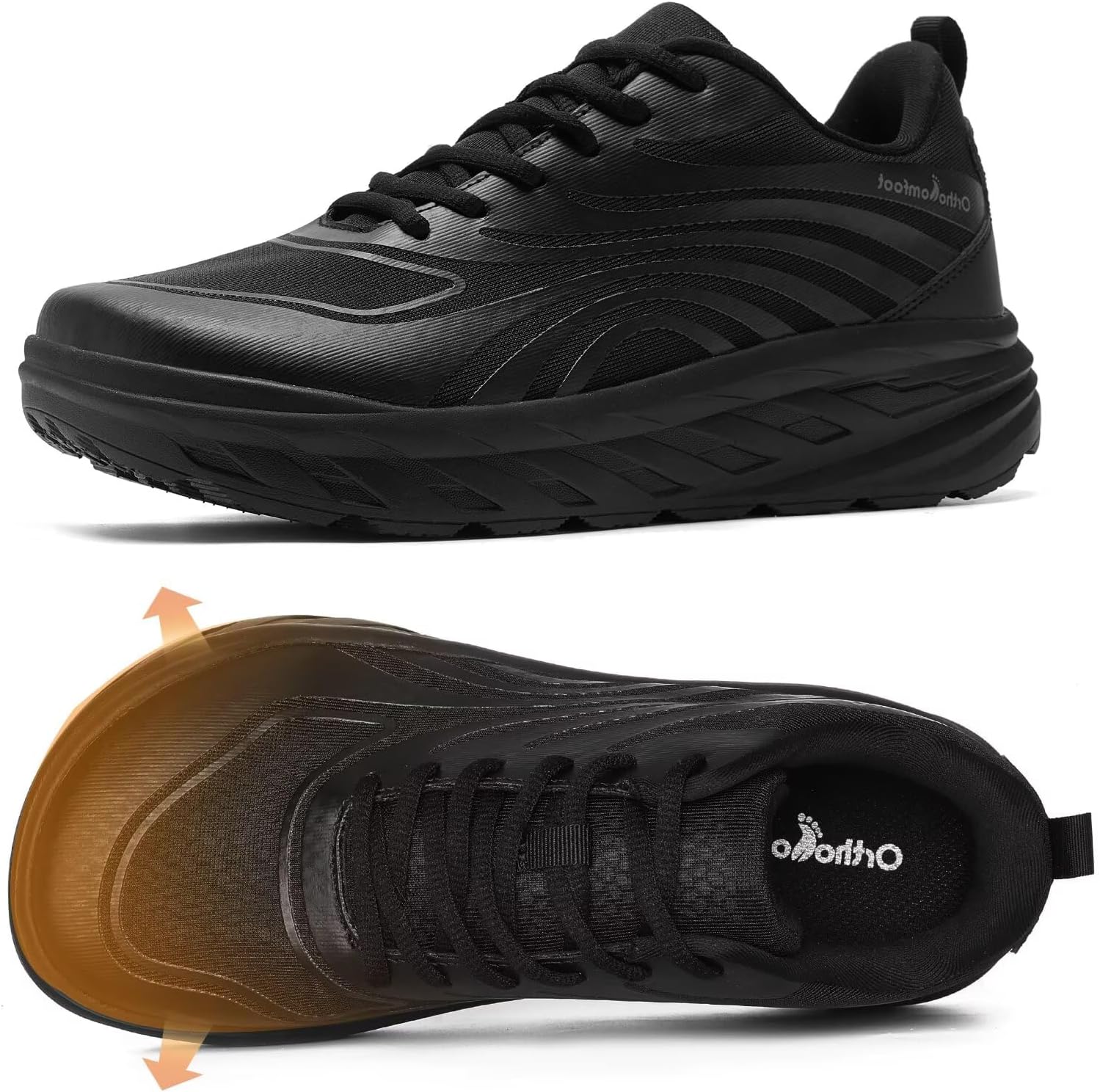 Women's Orthopedic Diabetic Wide Running Shoes for Comfort