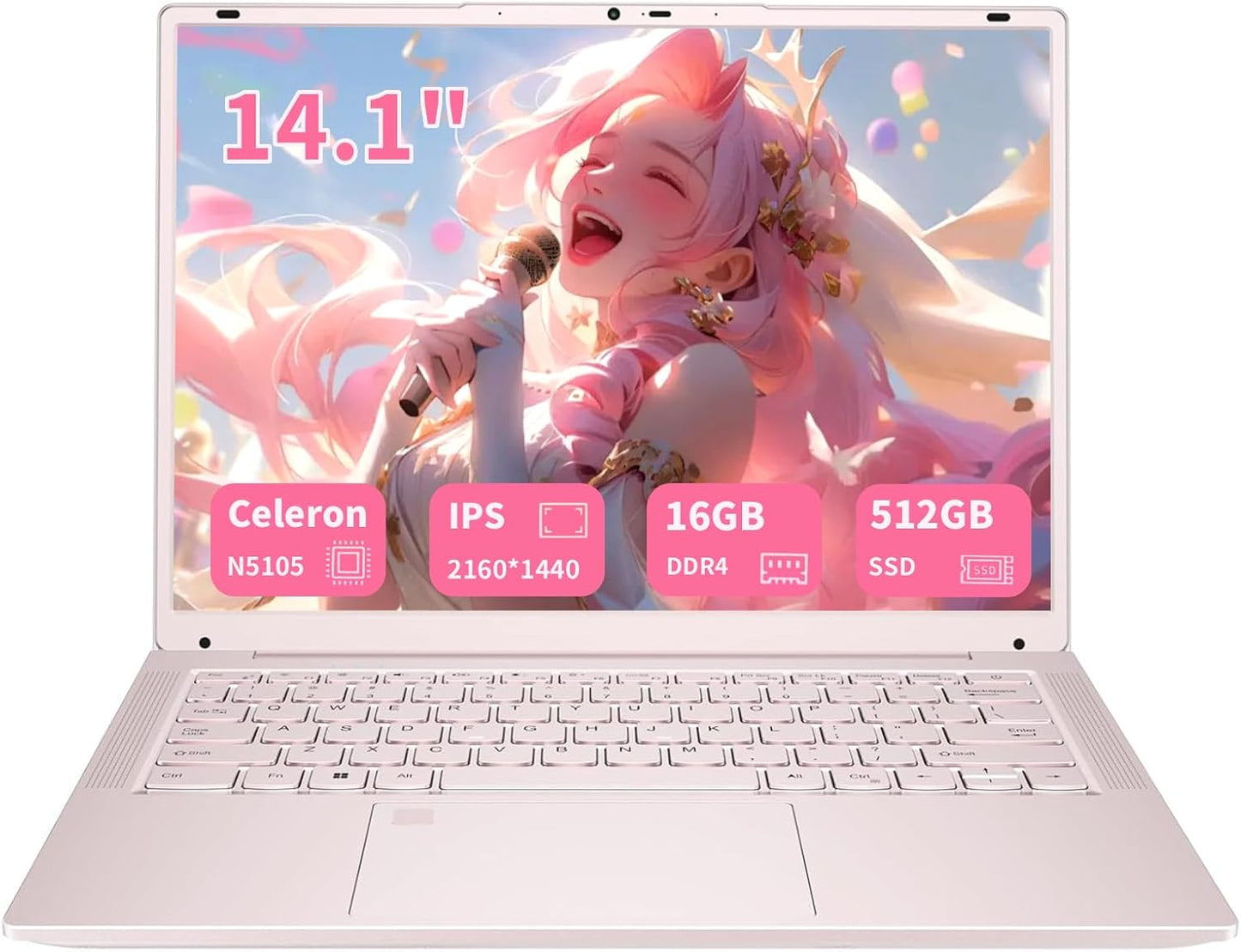 14.1 Lightweight Laptop for Students with 2K Display and More