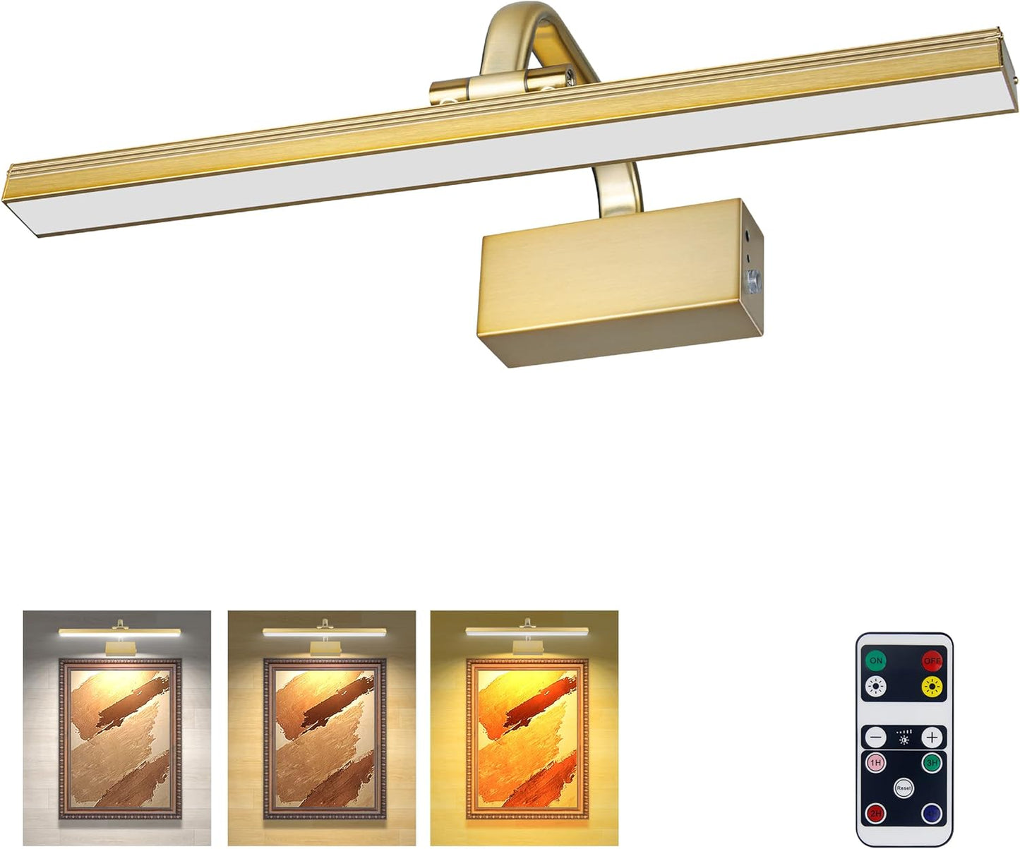 Picture Lights for Wall - Battery Powered Art Display Light