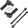 TRQ Front Tie Rod Set Compatible with 2007-2013 Suzuki SX4 - Direct