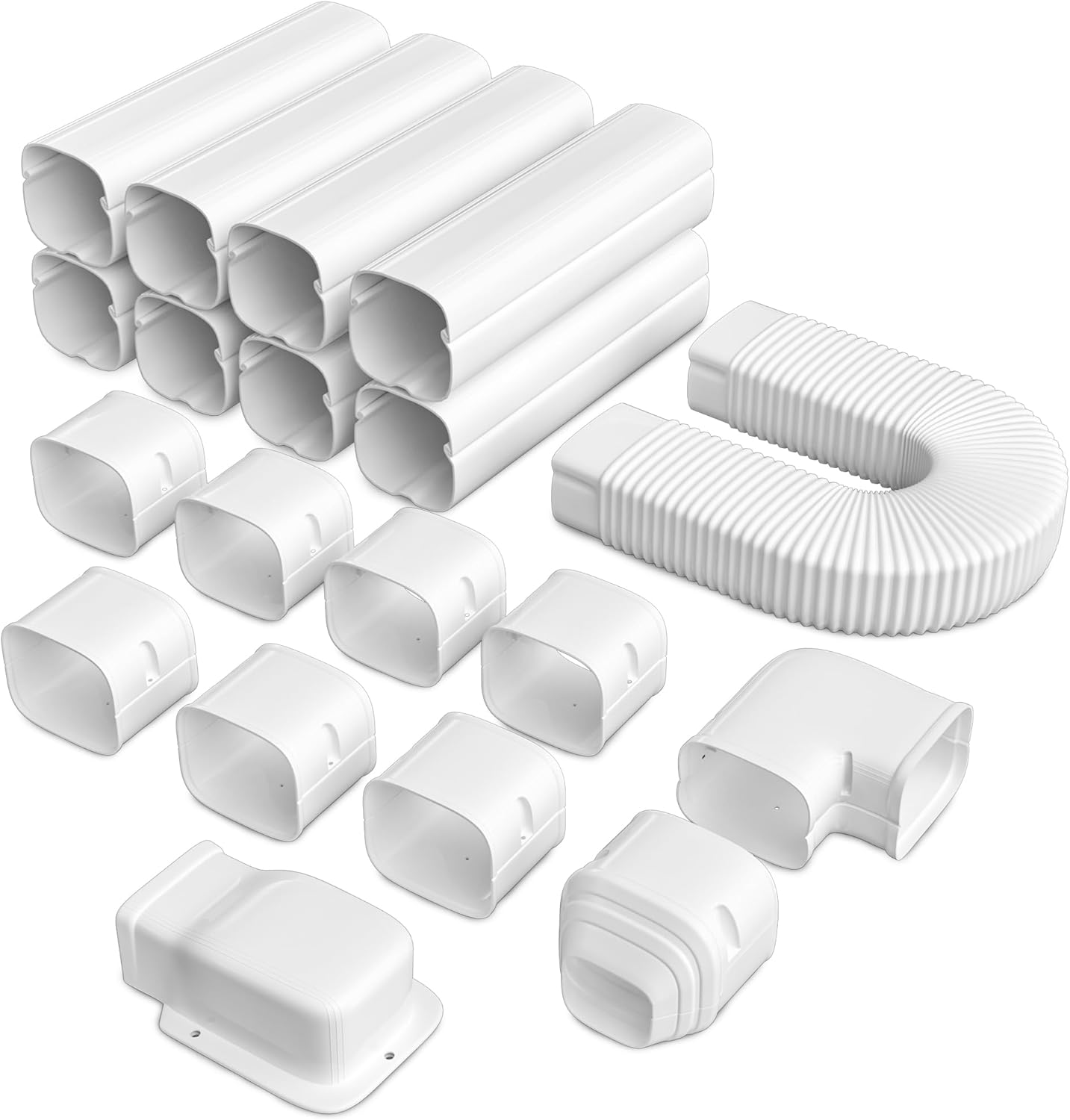 WEETALL 4 x 13.5Ft Mini Split Line Cover - Upgrade Your Outdoor AC!