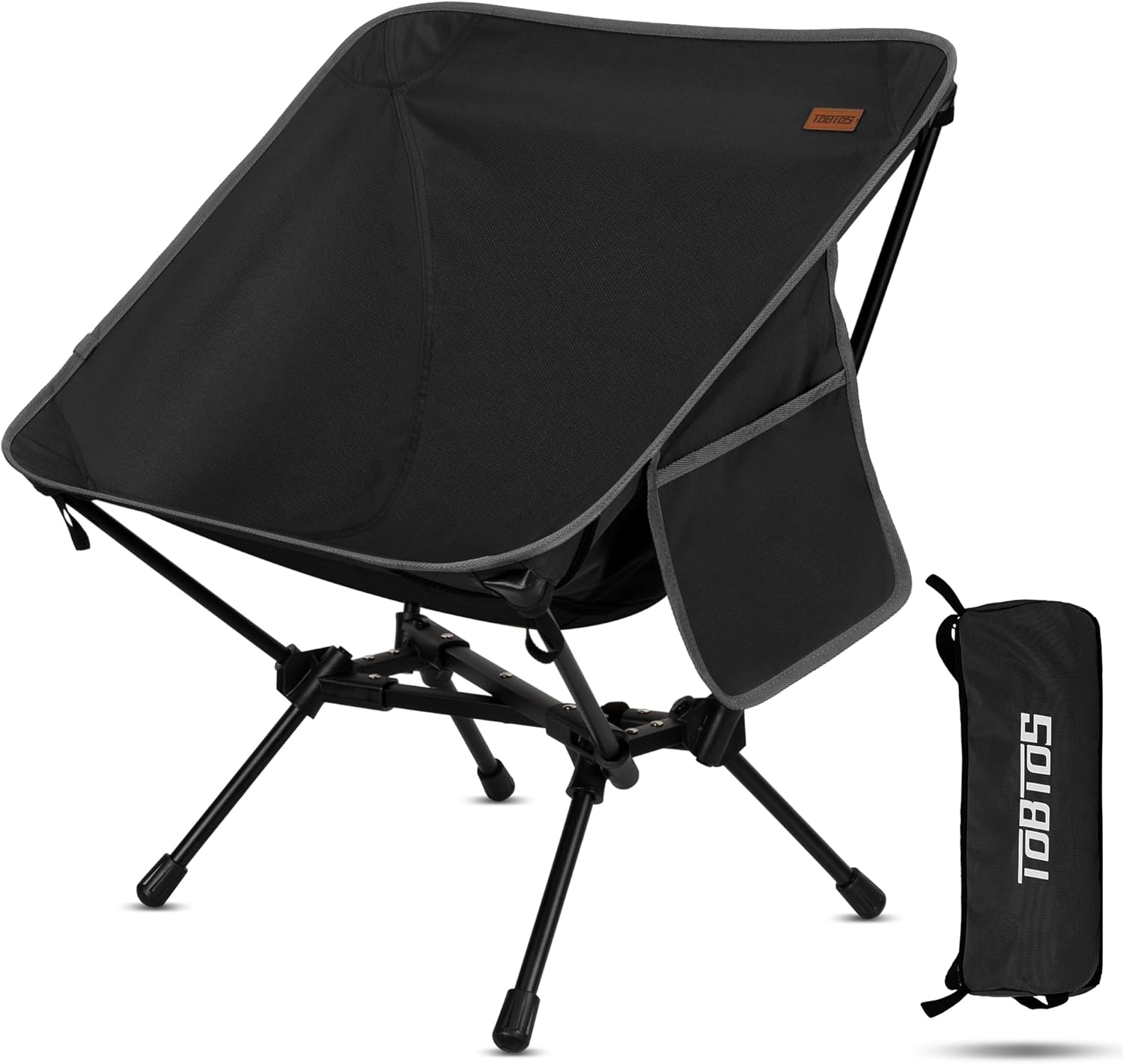 TOBTOS Ultralight Camp Chair - Portable Comfort