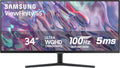 SAMSUNG 34ft ViewFinity S50GC Ultra-WQHD Monitor - Wide Productivity