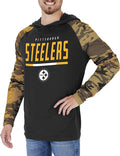 Zubaz NFL Teams Men's Lightweight Pullover Hoodie - Bold (Style YY4S)