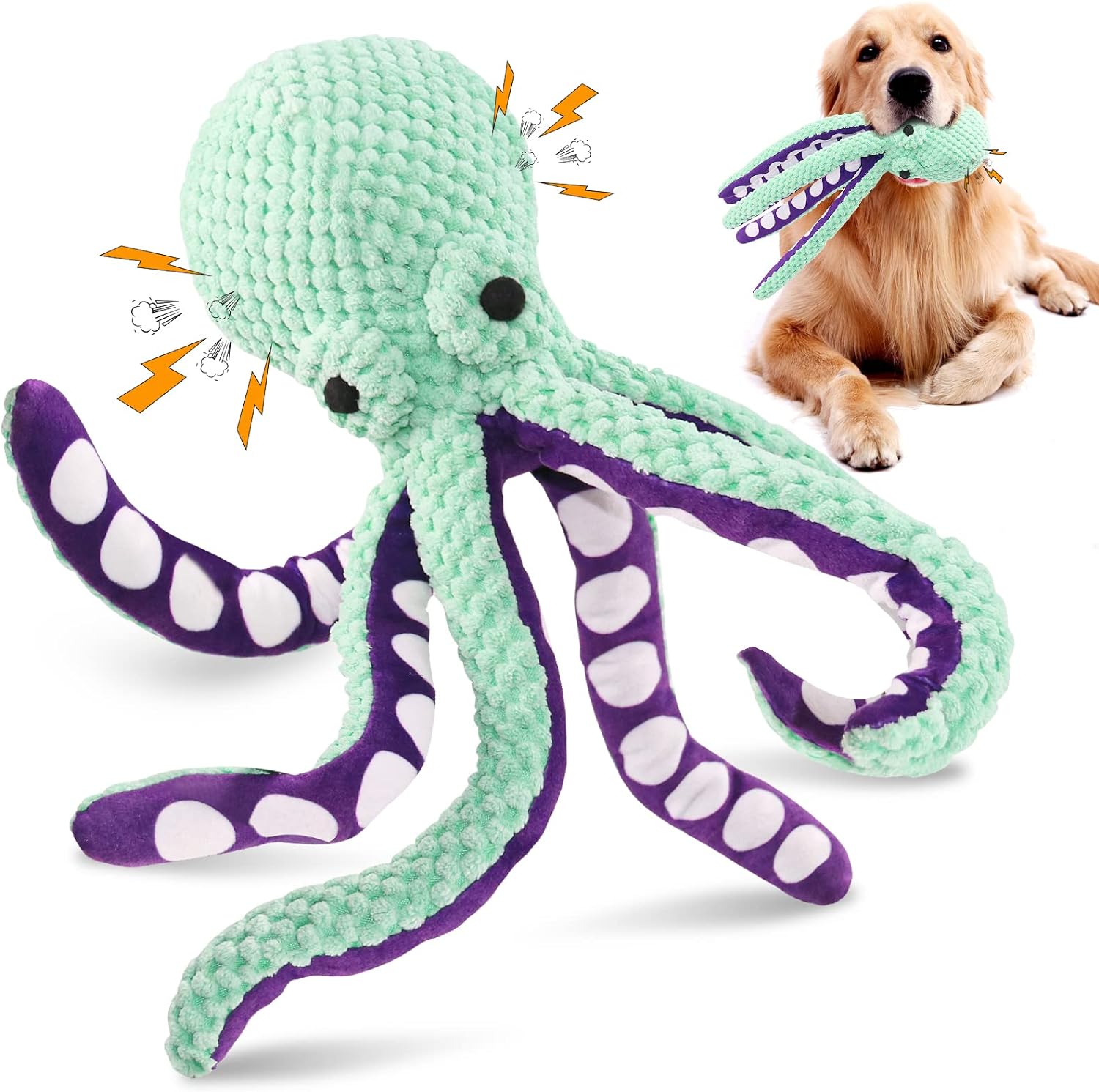 Plush Squeaky Dog Toys - Daily Companions for All Dogs! Fuufome