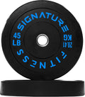 Olympic Bumper Plates Set 2 in Weight Plates for Strength Training